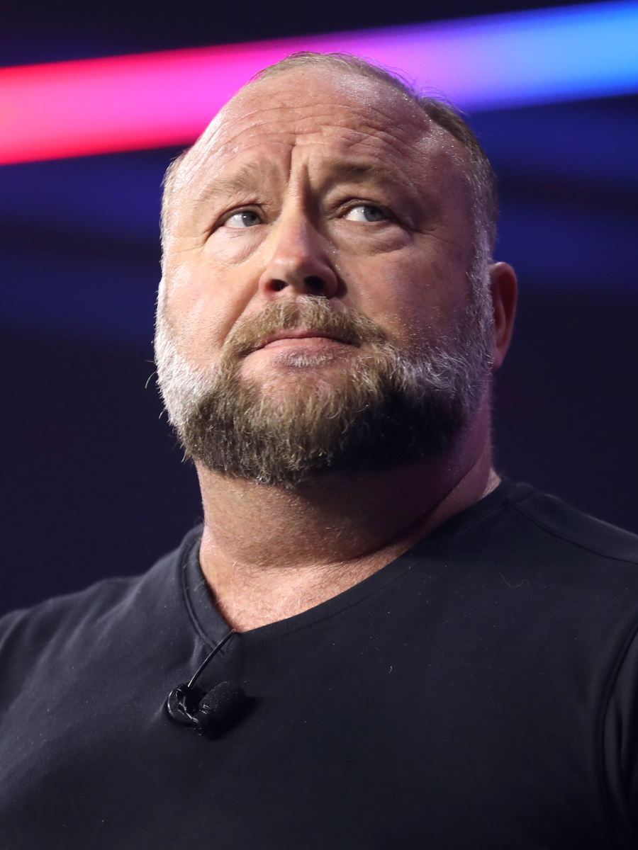 Alex Jones speaking at The People’s Convention in Detroit in 2024