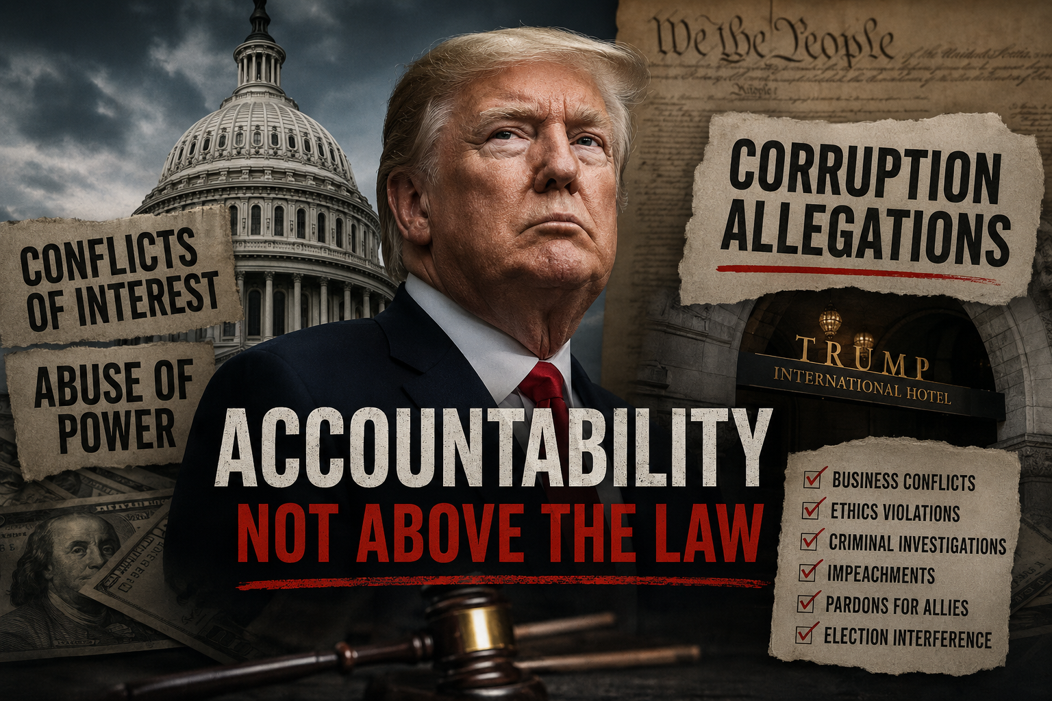 Trump administration corruption allegations