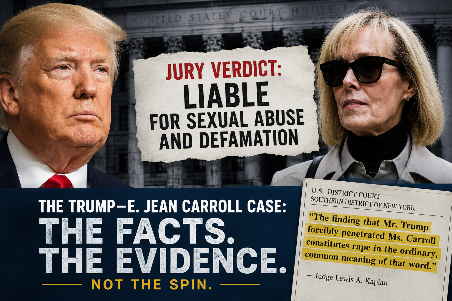 Donald Trump E. Jean Carroll Case
