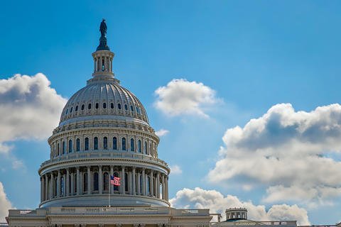 U.S. Capitol building representing federal tax and spending policy